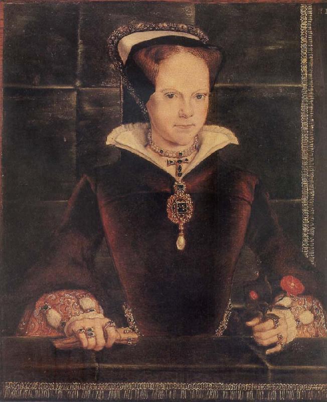 Hans Eworth Queen Mary Spain oil painting art